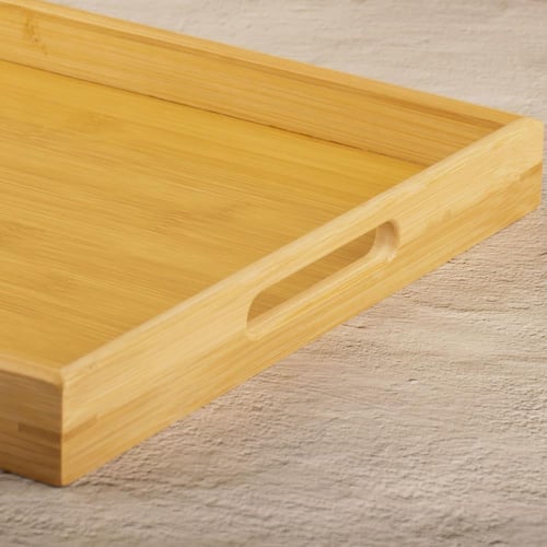 صينية تقديم خشب مستطيل