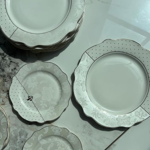 طقم عشاء الملكة ( 24 قطعة )