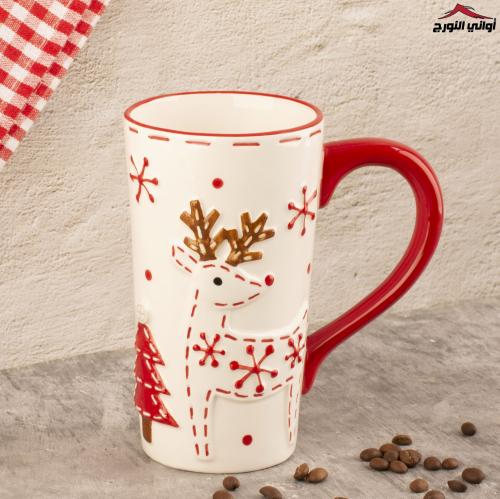 كوب سيراميك شجرة الأرز