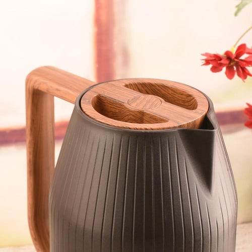 طقم ترامس نرمين اسود خشبي