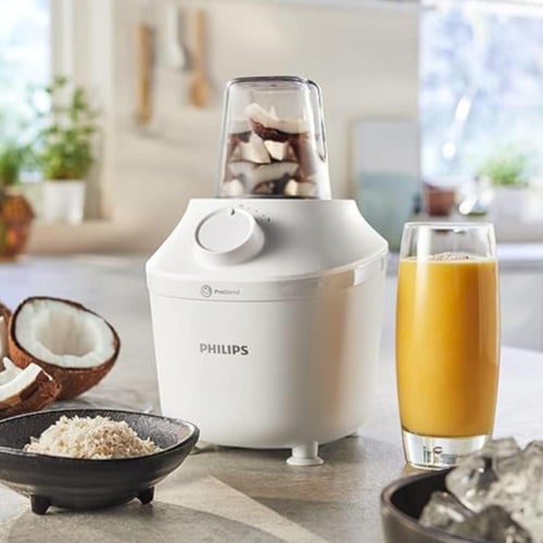 خلاط فيليبس مع مطحنة أبيض