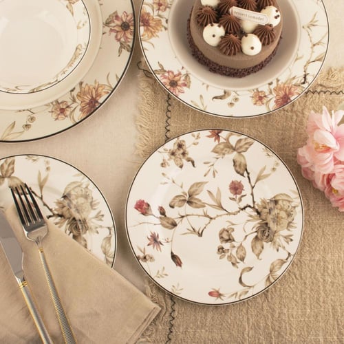 طقم عشاء رفيف 24 قطعة