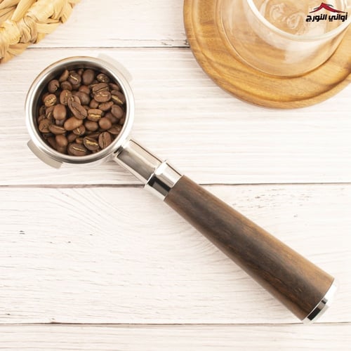 بورتافلتر بمقبض خشبي