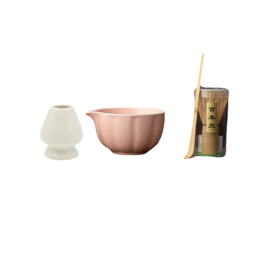 Matcha preparation set 4 pieces