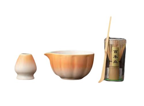 Matcha preparation set 4 pieces