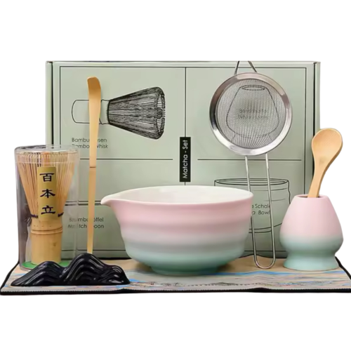 Matcha preparation set 8 pieces