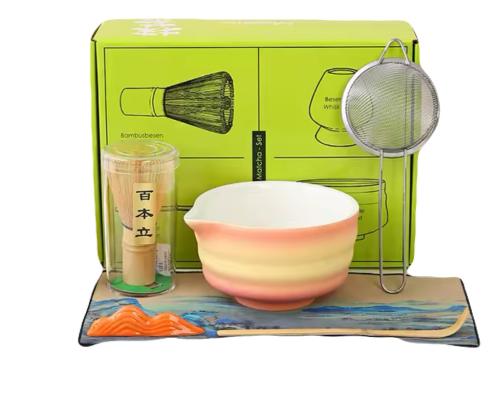 Matcha preparation set 8 pieces