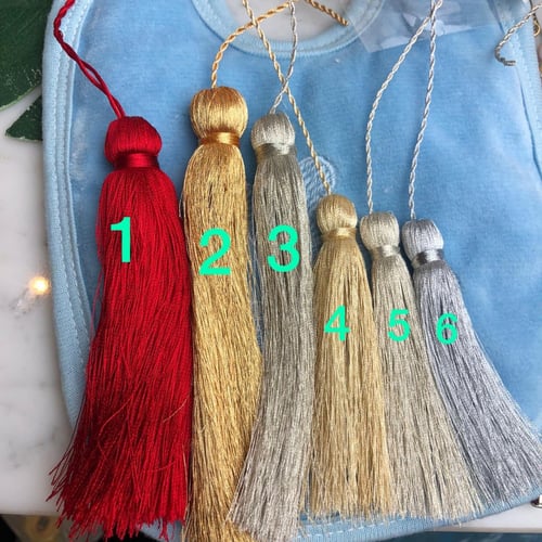 بروش السبحه مطلي ذهب مع دندوش