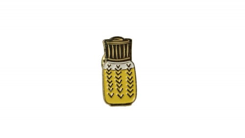 دبوس تولة صفراء Yellow Tola Pin