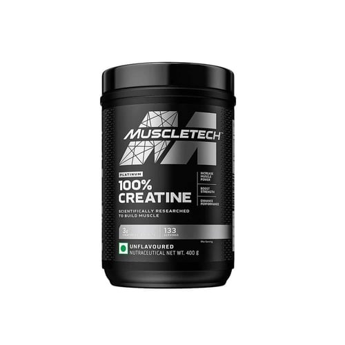 كرياتين مونوهيدرات مسل تك بلاتينيوم 100% كرياتين غ...