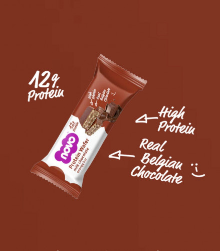 نوفو ويفر بروتين بار ميلك شوكلت