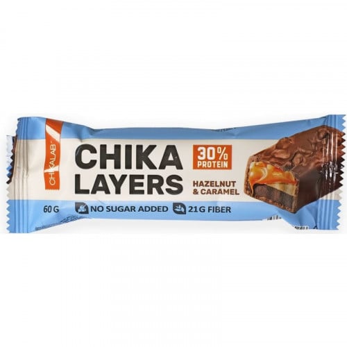 شيكالاب شيكا لايرز بروتين بار بندق كراميل
