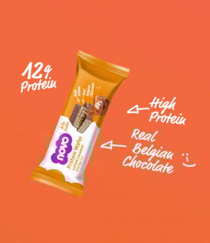 نوفو ويفر بروتين بار كرميل مملح