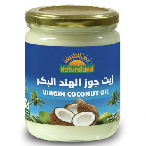 زيت جوز الهند البكر من أرض الطبيعة