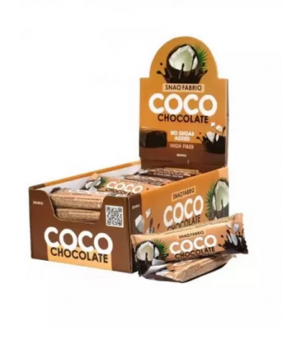 سناك فابرك بار الشوكولاته بجوز الهند بومبار