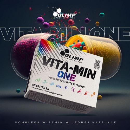 ملتي فيتامين OLIMP VITA-MIN ONE 60 CAPS