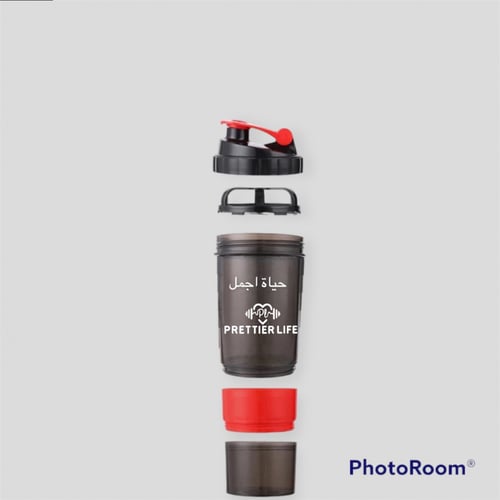 شيكر بروتين متعدد الاستخدام