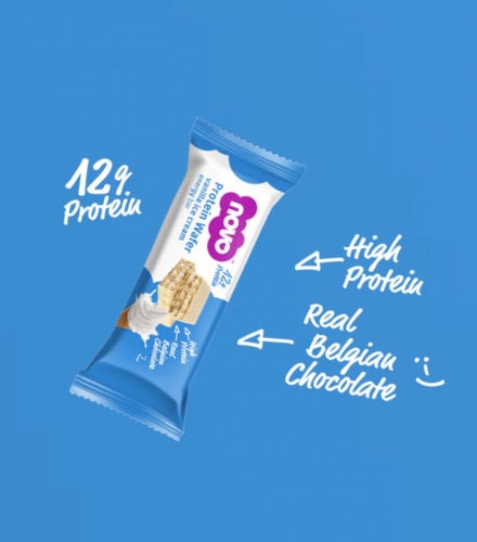 نوفو ويفر بروتين بار فانيلا ايس كريم