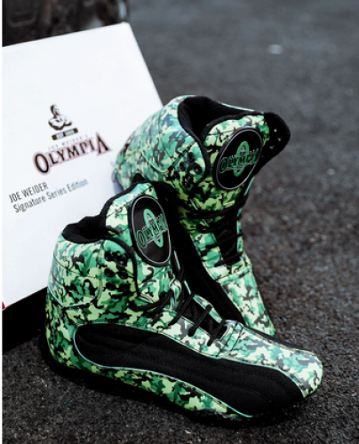 حذاء التمرين من مستر اولمبيا - اخضر جيشي