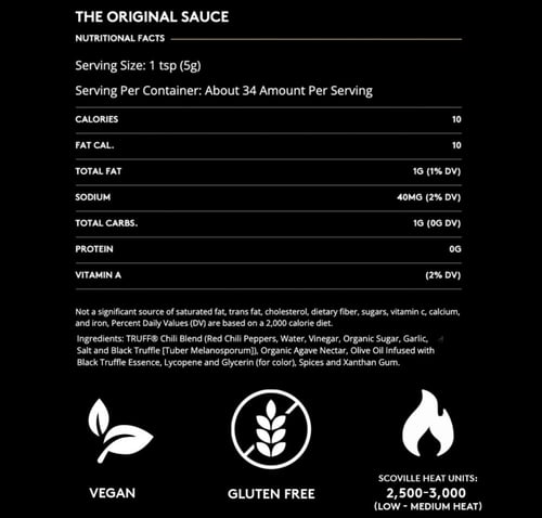 صلصة الكمأة السوداء الأصلية من تروف