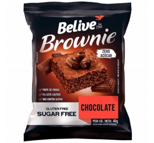 بيليف براوني بنكهة الشوكلت - خالي من السكر والقلوت...
