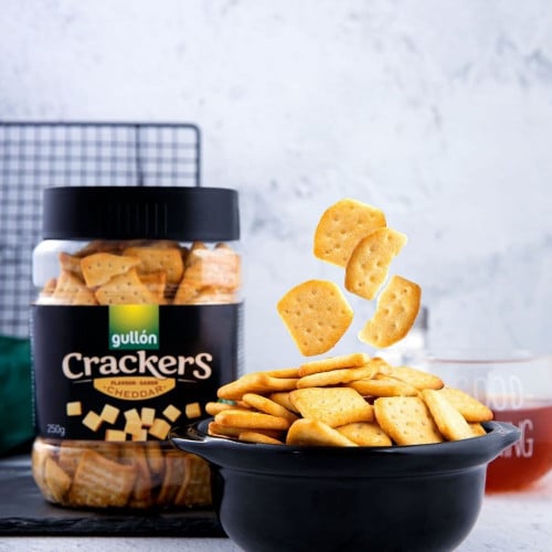 سكويت كراكر مملح بنكهة جبنة الشيدر 250 جرام