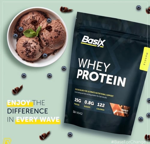 واي بروتين بيسك حجم صغير 1باوند