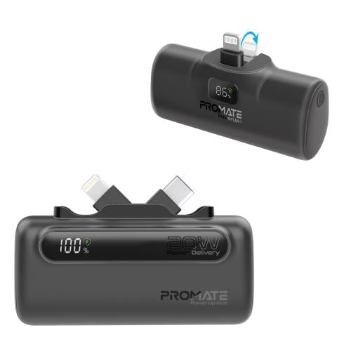 باور بنك اسود ميني بقوة 5000 الفزعة من بروميت