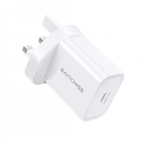 فيش ابيض منزلي من راف باور 20 واط منفذ PD