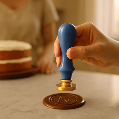 ختم كلاسيكي أزرق