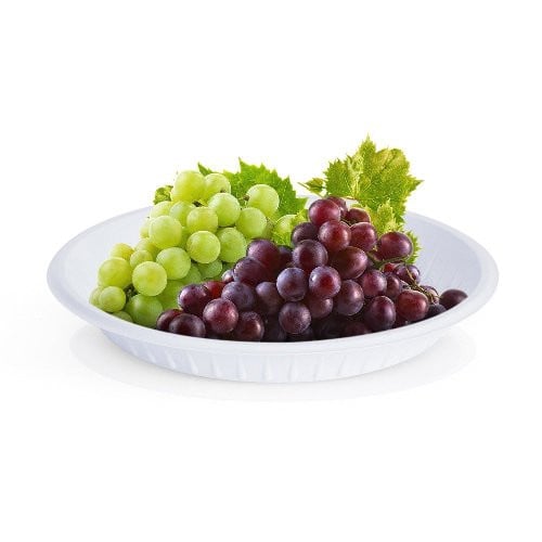 صحن دائري مقاس 26 أبيض - 50 حبة. 2687005