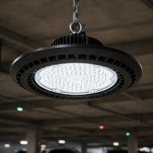 كشاف هنقر LED استيل علاقي 200 واط - لون الاضاءة اب...