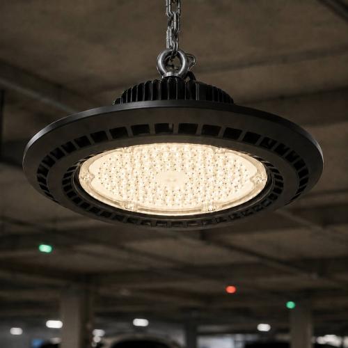 كشاف هنقر LED استيل علاقي 200 واط - لون الاضاءة شم...