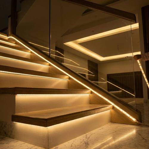 شريط LED لإضاءة المزدوج خطين – 50 متر (متعدد الألو...