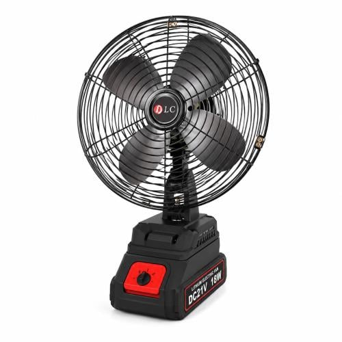 مروحة شحن 21 فولت 10 واط (21V Cordless Fan)