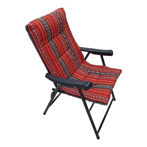 كرسي رحلات سدو بنقش سوري - قابل للطي