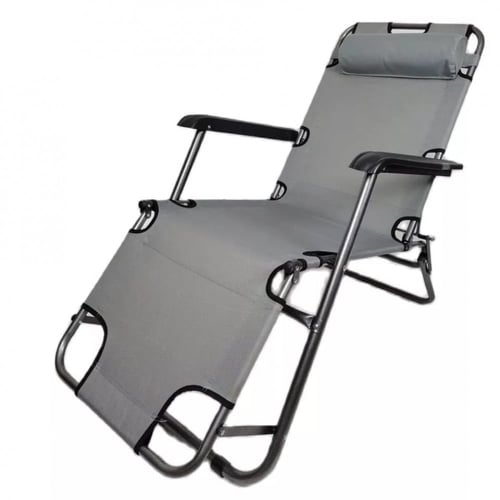 كرسي سرير للتخييم قابل للطي