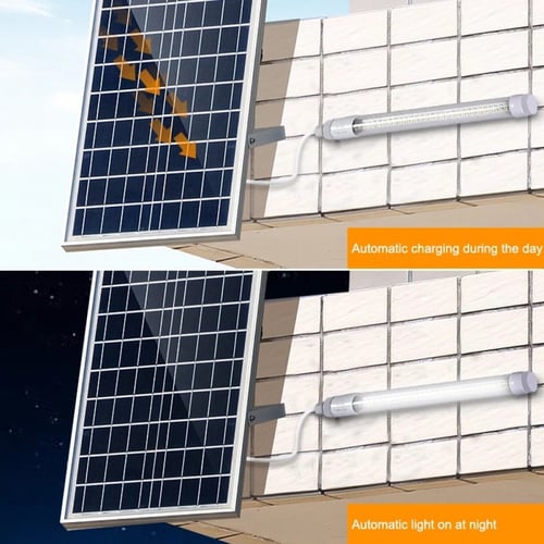 لمبة قلم بقدرة 200 واط مع لوح خارجي بالطاقة الشمسي...