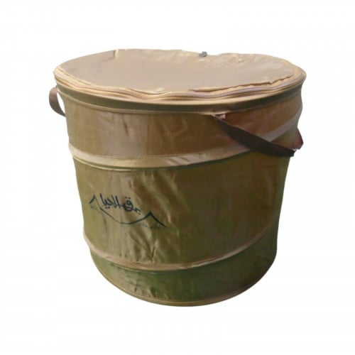 برميل نفايات كبير للرحلات