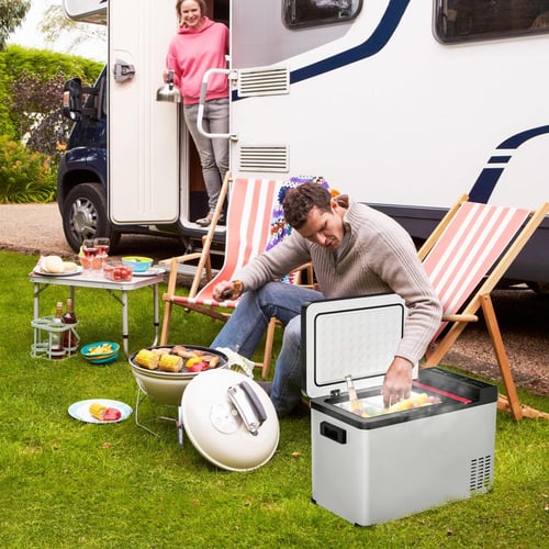 فريزر 40 لتر يعمل على 12 فولت أو بالطاقة الشمسية 4...