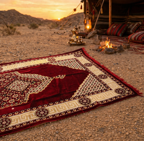 فرشة تركي لرحلات البريه بمساحه 2*3بجوده عالية