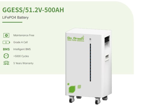 بطارية ليثيوم 500 أمبير 51 فولت