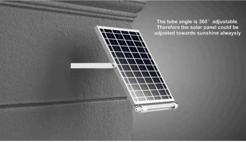 لمبة قلم بقدرة 200 واط مع لوح خارجي بالطاقة الشمسي...