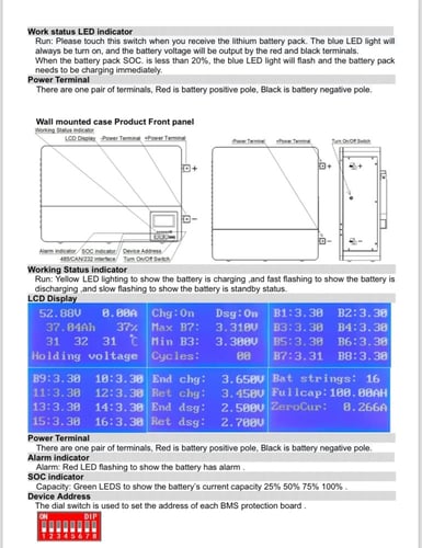 بطارية ليثيوم 48 فلت