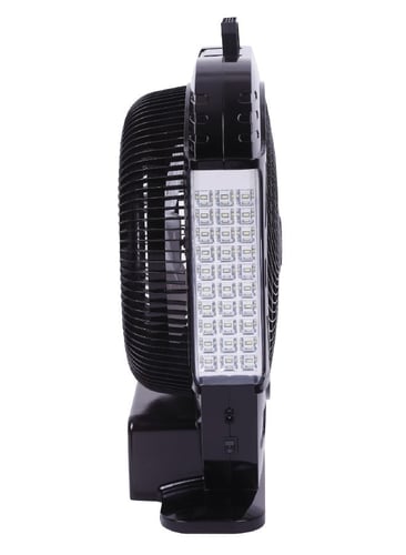 مروحة مع انارة بالطاقة الشمسية - التبريد المستدام...