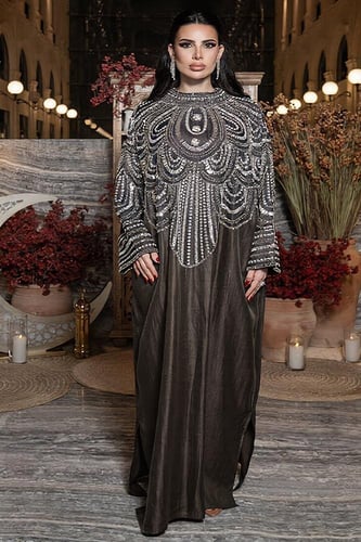 جلابية ساتان راقية 460360