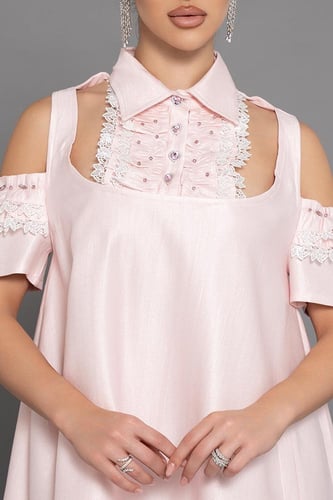 فستان ميدي حرير 469530