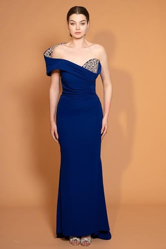 فستان كريب بقصة ضيقة 176257