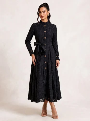 Jacquard midi dress 4610129