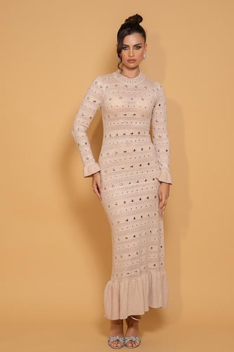 فستان كاجوال كم طويل 4645320